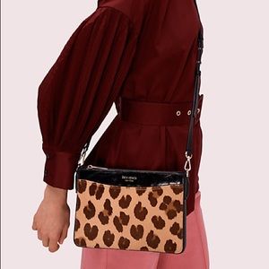 Kate Spade NWT margaux haircalf crossbody